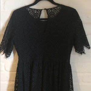 H&M Black cut-out dress